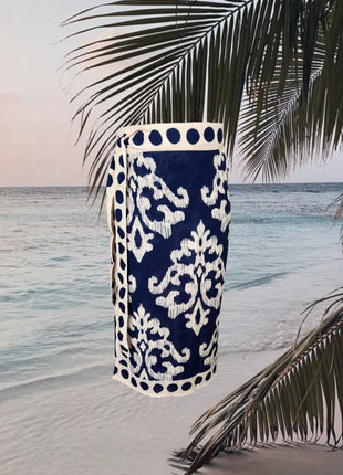 Falda Pareo Damask Azul