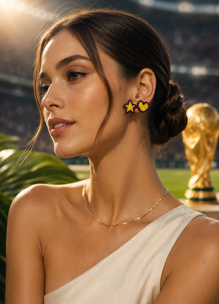 Figuras Studs - Alma Tricolor