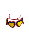 corazones tricolor