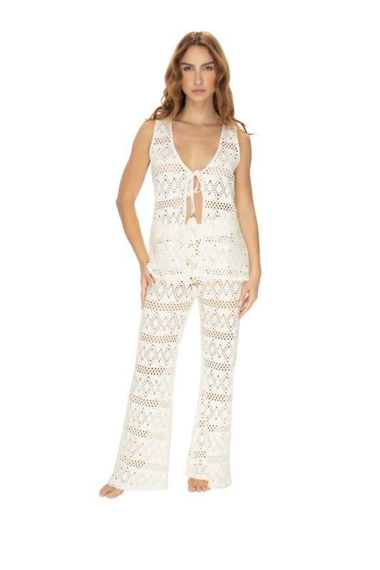 Pantalón Marfil Capri
