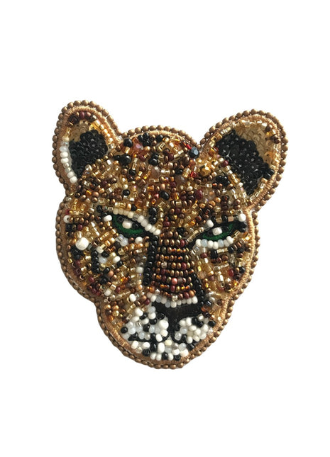 Leopard Brooch