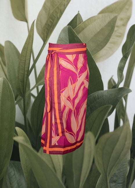 Falda Pareo Selva Morada