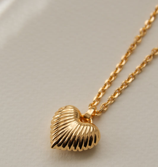 Collar Corazón Inflado