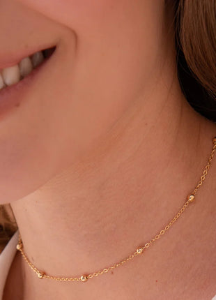 Choker Pellets + aretes