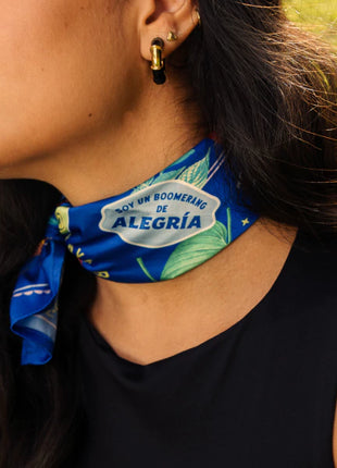 Pañoleta Jana Blue 45x45