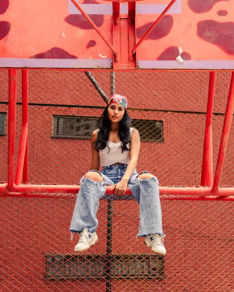 Pañoleta Jana Uva 45x45