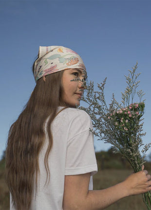 Pañoleta Vivir 45x45