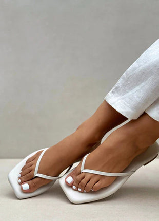 Sandalias Plana Talco