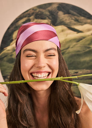 Pañoleta Geo - Lila 70 X 70 CM