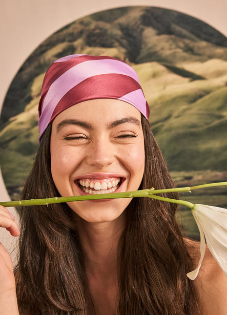 Pañoleta Geo - Lila 70 X 70 CM