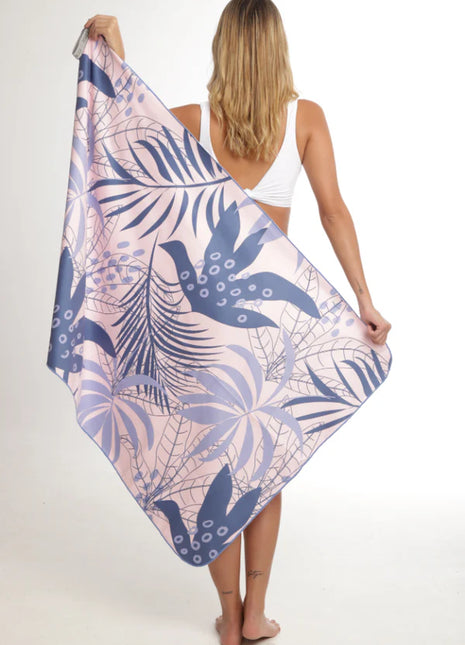 Toalla playera de microfibra Lavanda