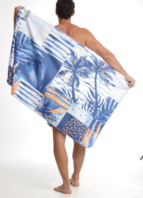 Toalla playera de microfibra Palmeras