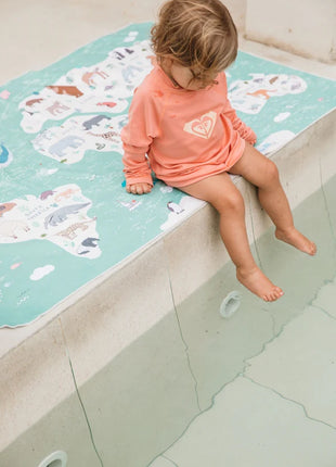 Toalla playera de microfibra Explora