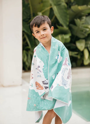 Toalla playera de microfibra Explora