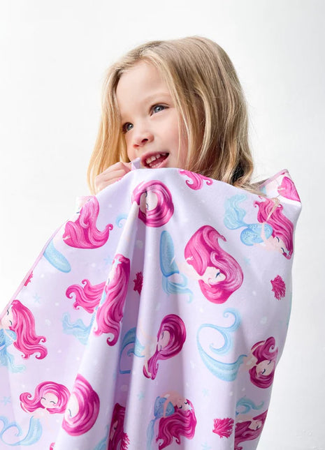 Toalla playera de microfibra Sirenita