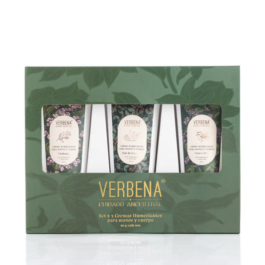 Set de Cremas Humectantes Para Manos y Cuerpo