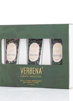 Set de Cremas Humectantes Para Manos y Cuerpo